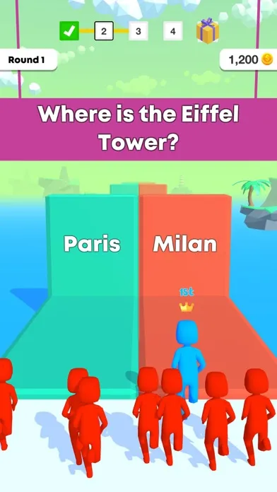 Trivia Runner 3D Screenshots