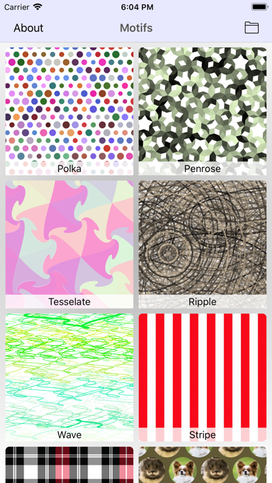 ภาพหน้าจอของ EasyPattern