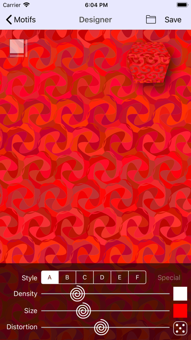 ภาพหน้าจอของ EasyPattern