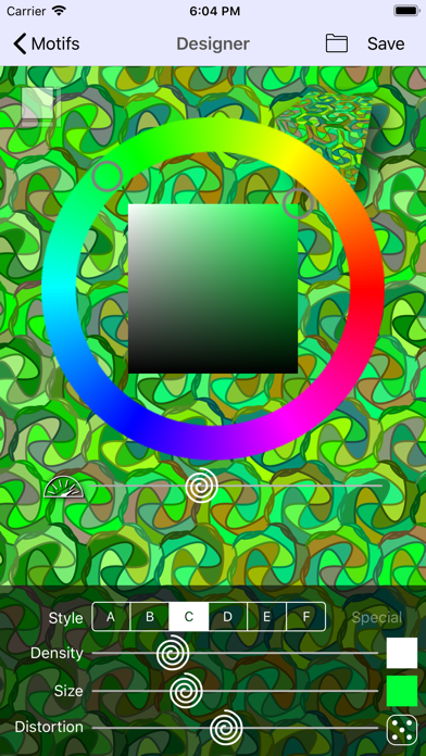 ภาพหน้าจอของ EasyPattern
