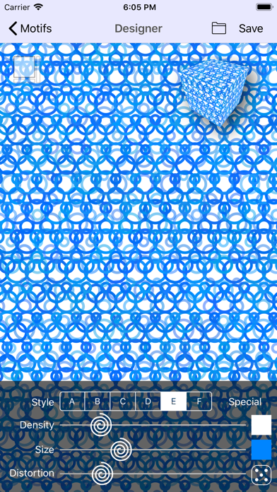 ภาพหน้าจอของ EasyPattern