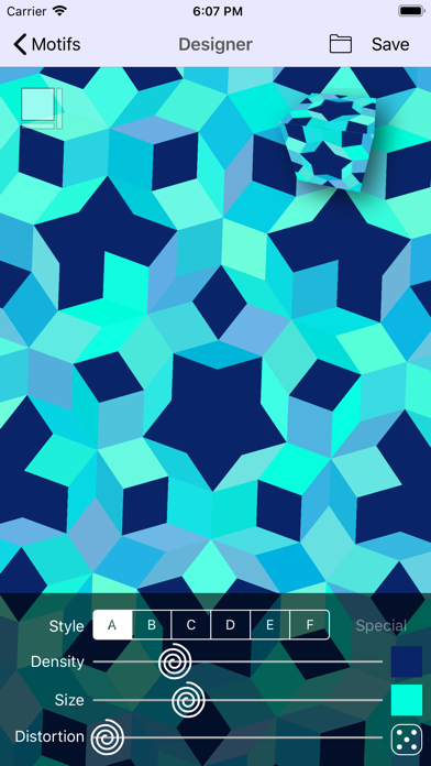ภาพหน้าจอของ EasyPattern