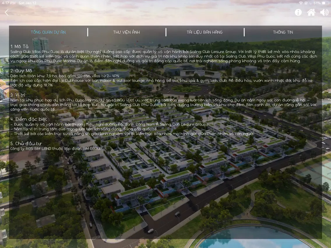 Sailing Club Villas iPad  Screenshots
