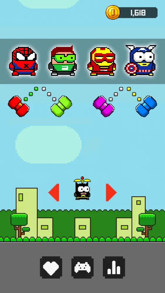 Swing Hero Craft Flying To The Sky High স্ক্রিনশট