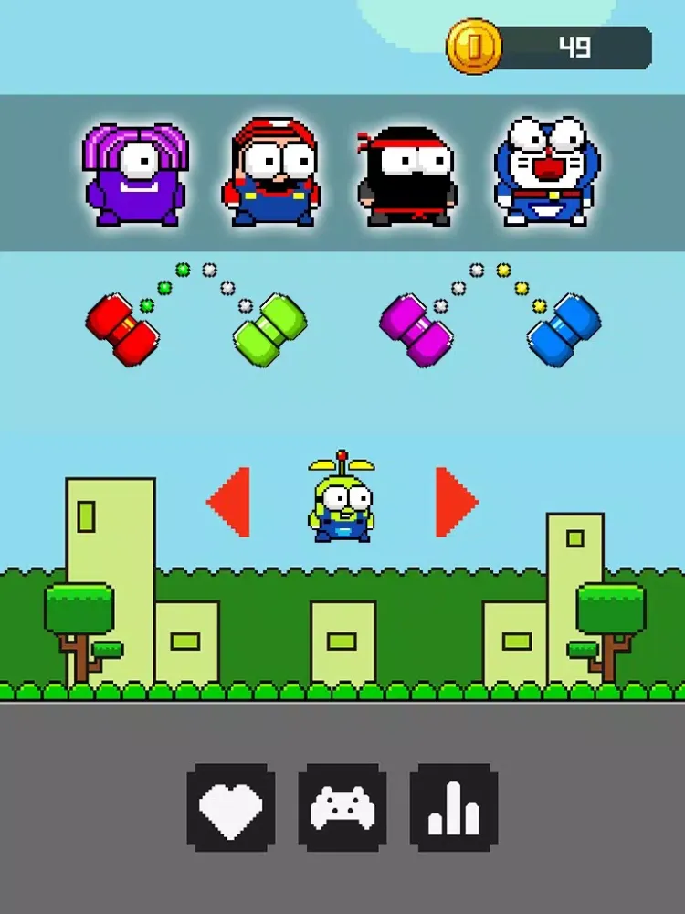 Swing Paradise - Flying Through The Crazy Walls iPad  স্ক্রিনশট