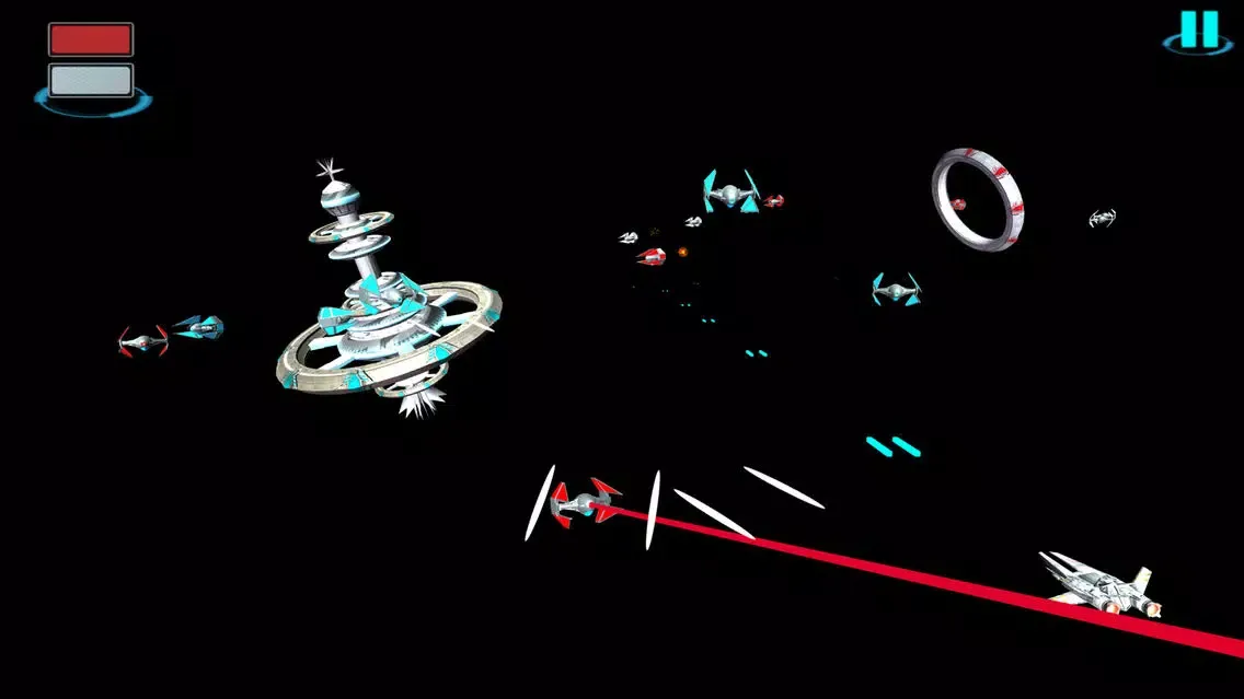 ภาพหน้าจอของ Hologram Battle