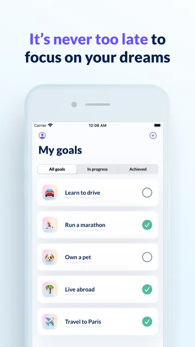 Dreamers: Goals and Dreams Screenshots