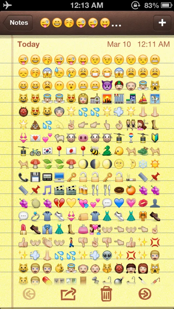 Emoji 2 Color Text Characters Symbols & Rage Comics GIFs Images Animations FREE Screenshots