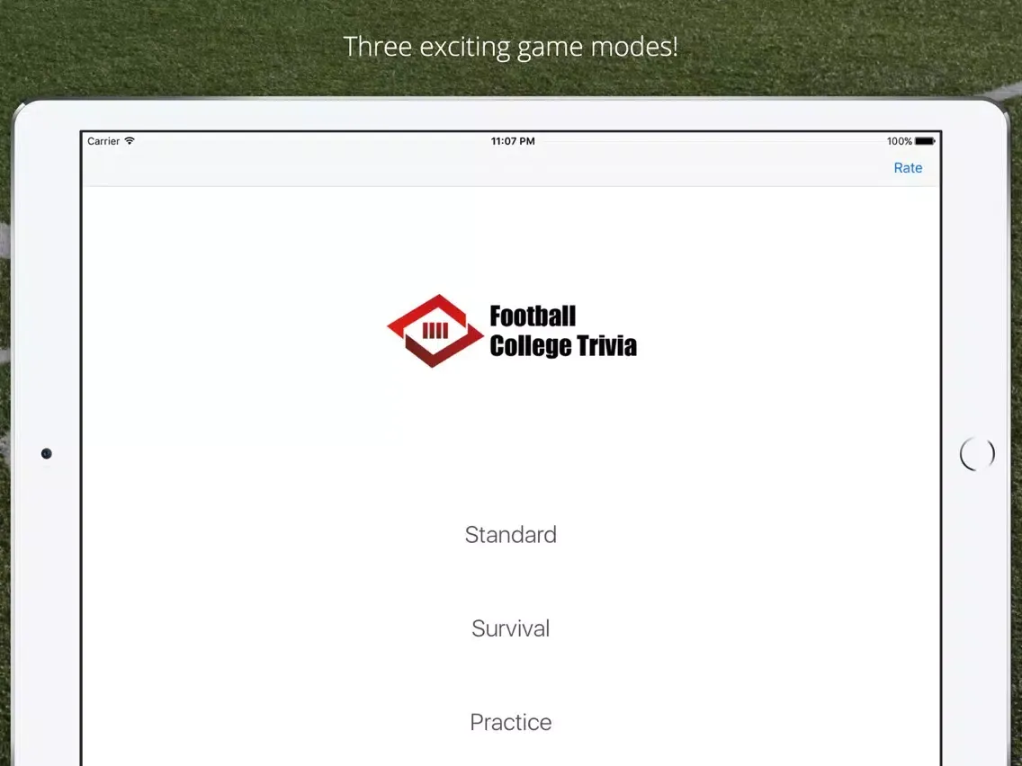 صور Football College Trivia iPad 