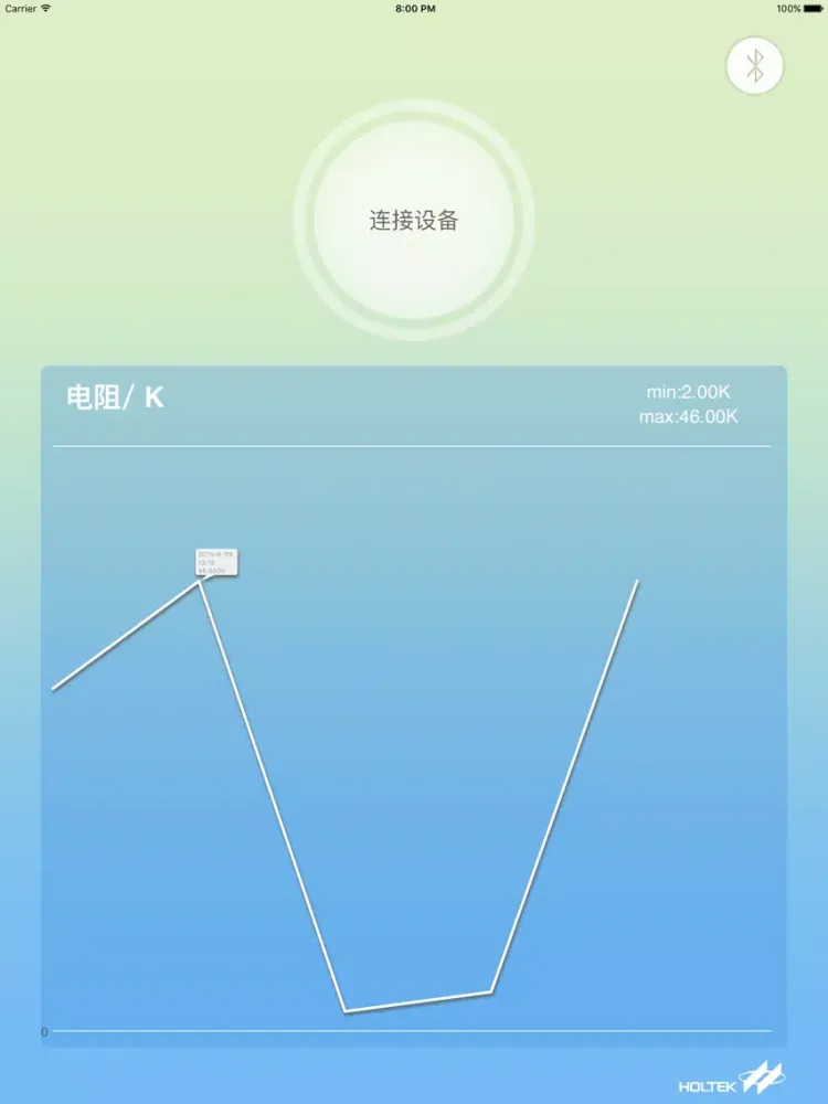 Ảnh chụp màn hình của HT血糖仪 iPad 