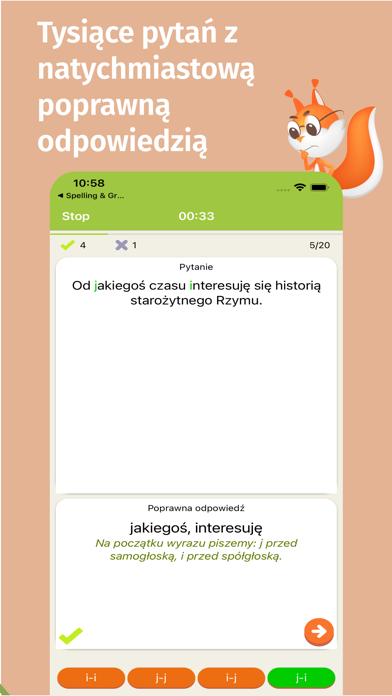 Polska ortografia Screenshots