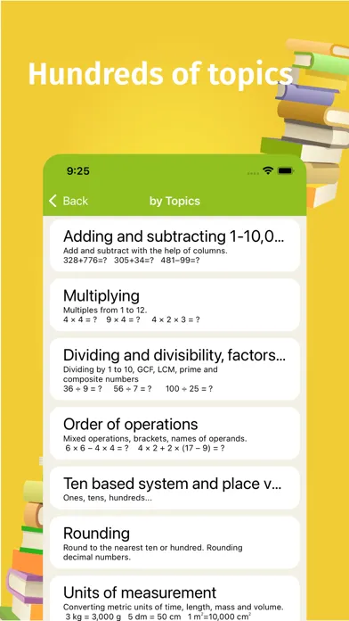 Math Tests - learn mathematics スクリーンショット