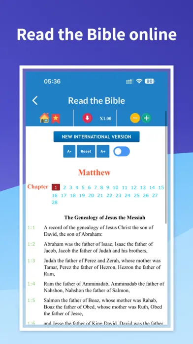 Holy Bible NIV - Audio & Verse স্ক্রিনশট