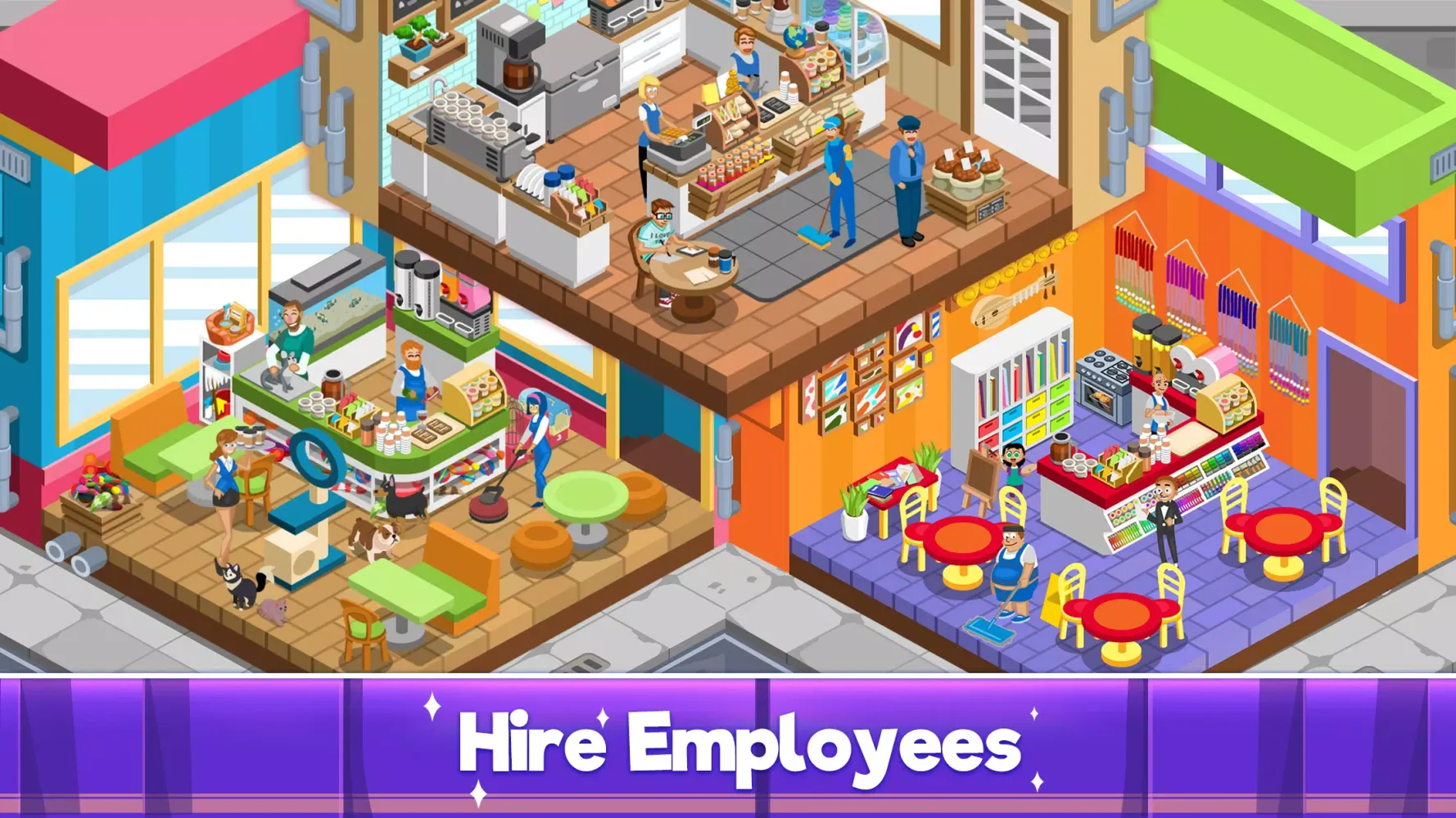 Idle Cafe Tycoon: Coffee Shop Screenshots