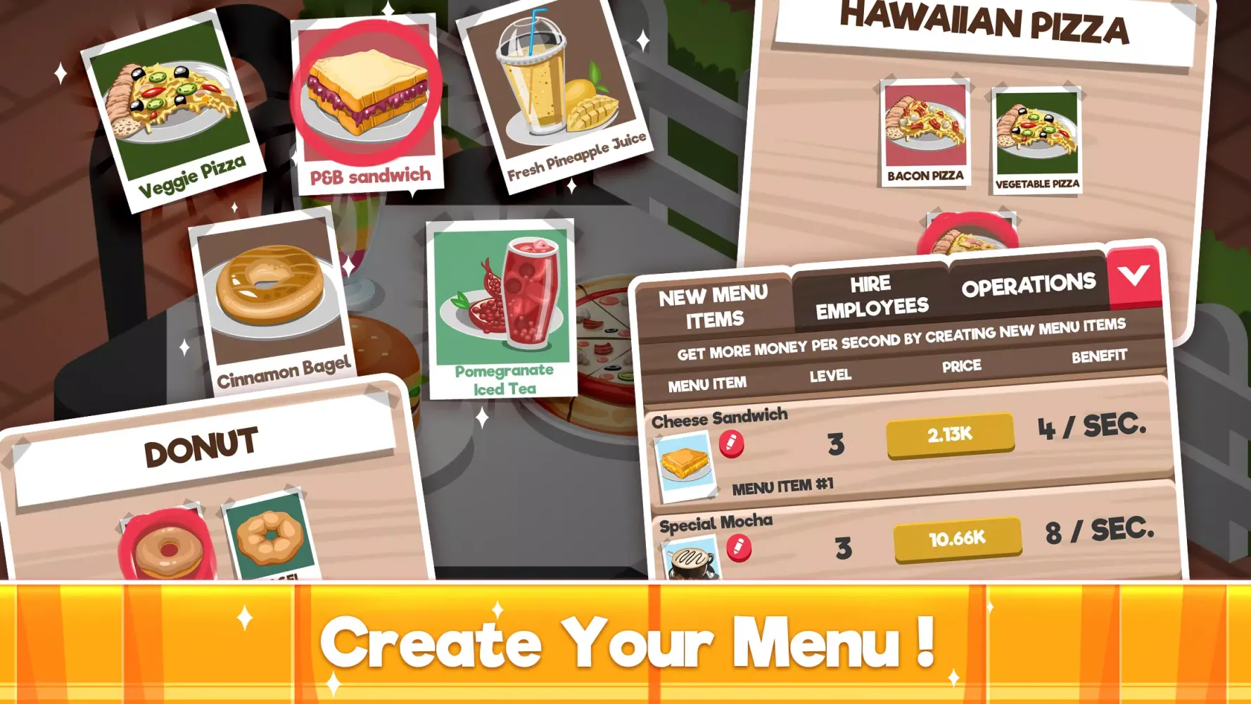 Idle Cafe Tycoon: Coffee Shop Screenshots