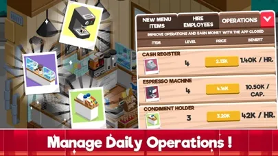 Captures d'écran de Cafe Tycoon: Idle Empire Story
