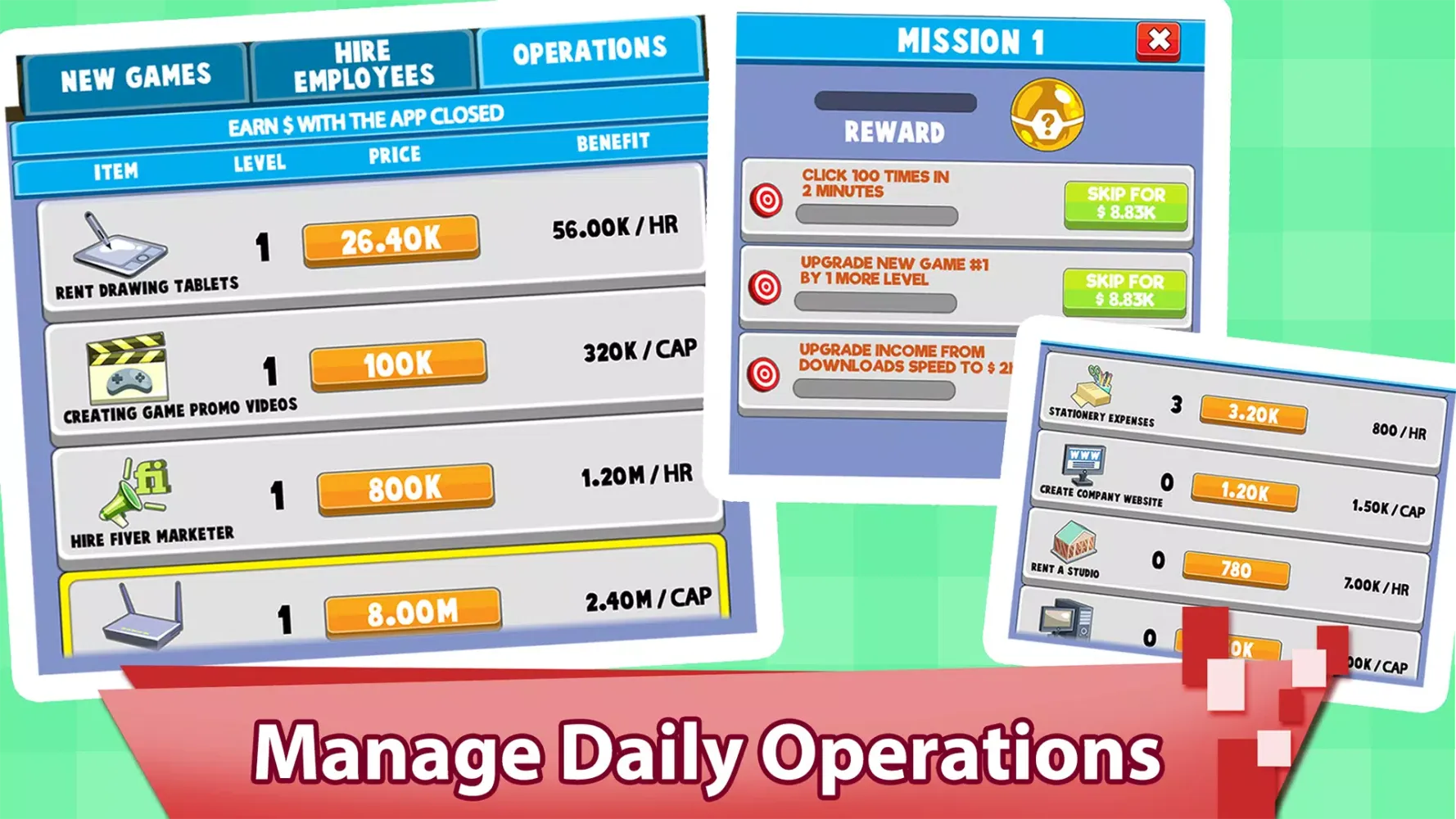 Video Game Tycoon 스크린샷