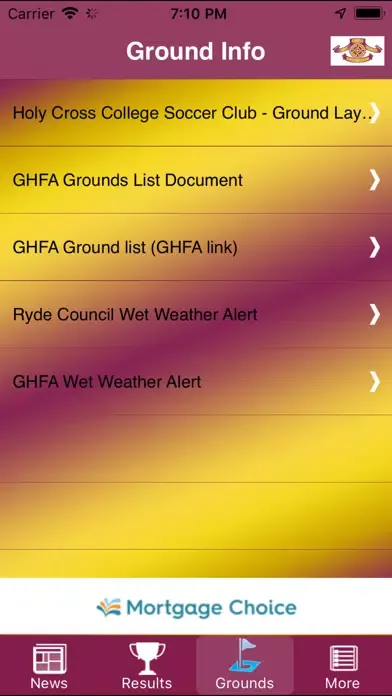 Holy Cross College SC Screenshots