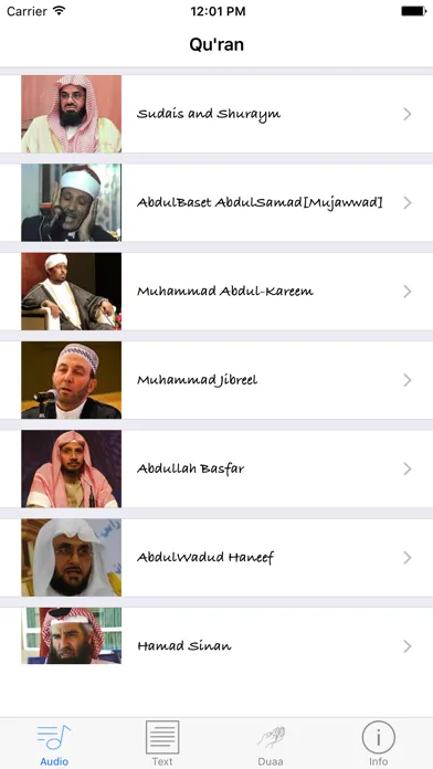 The Holy Quran - Text & Audio Ekran Görüntüleri