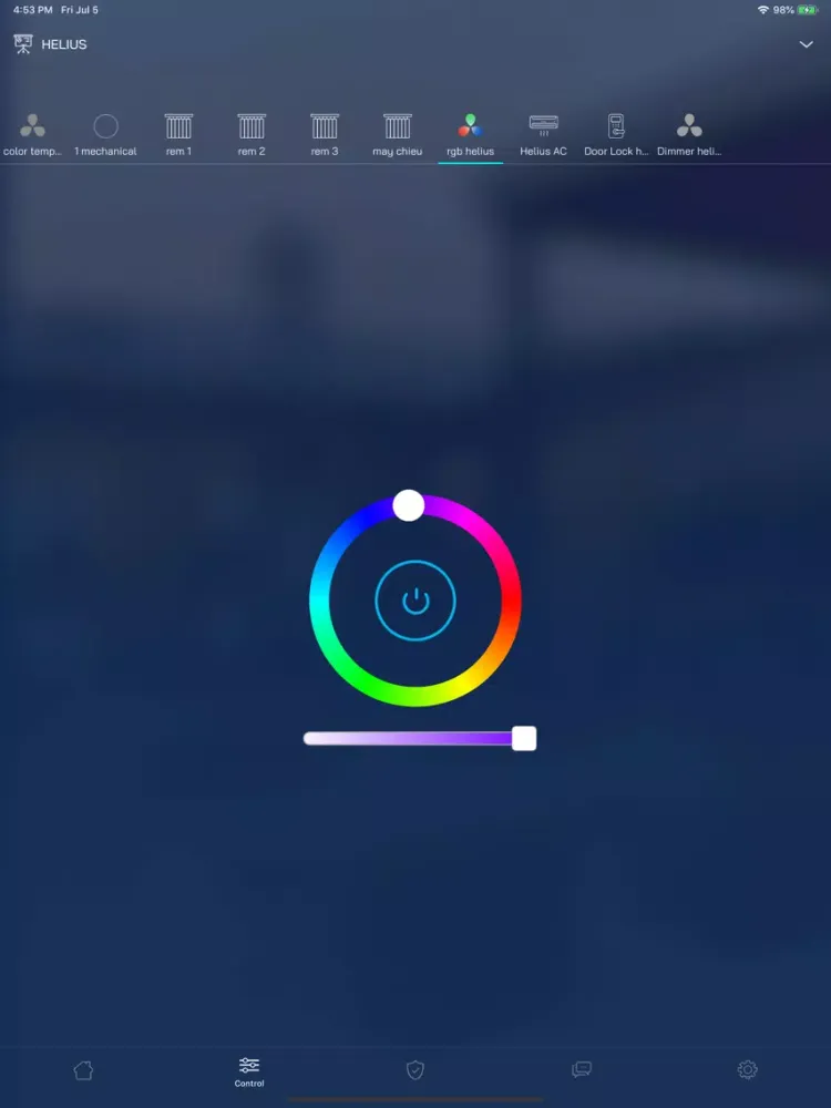 Tangkapan layar Homa Smart iPad 