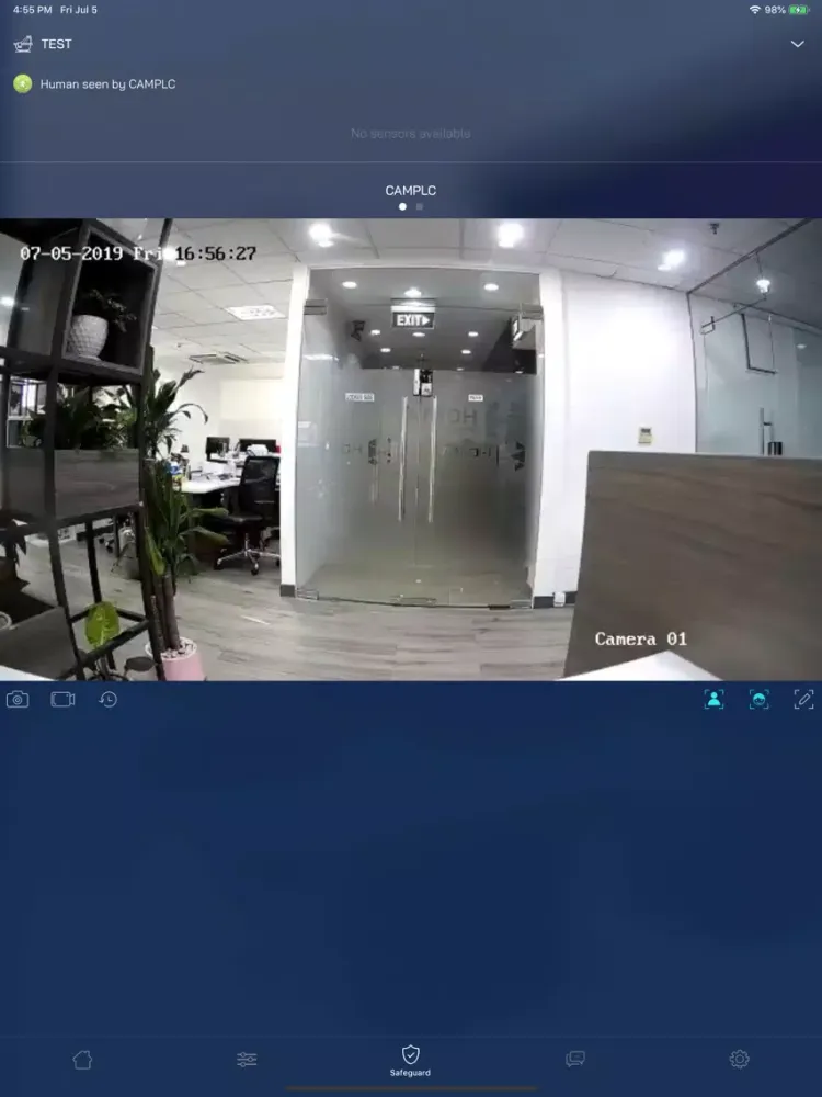 Tangkapan layar Homa Smart iPad 
