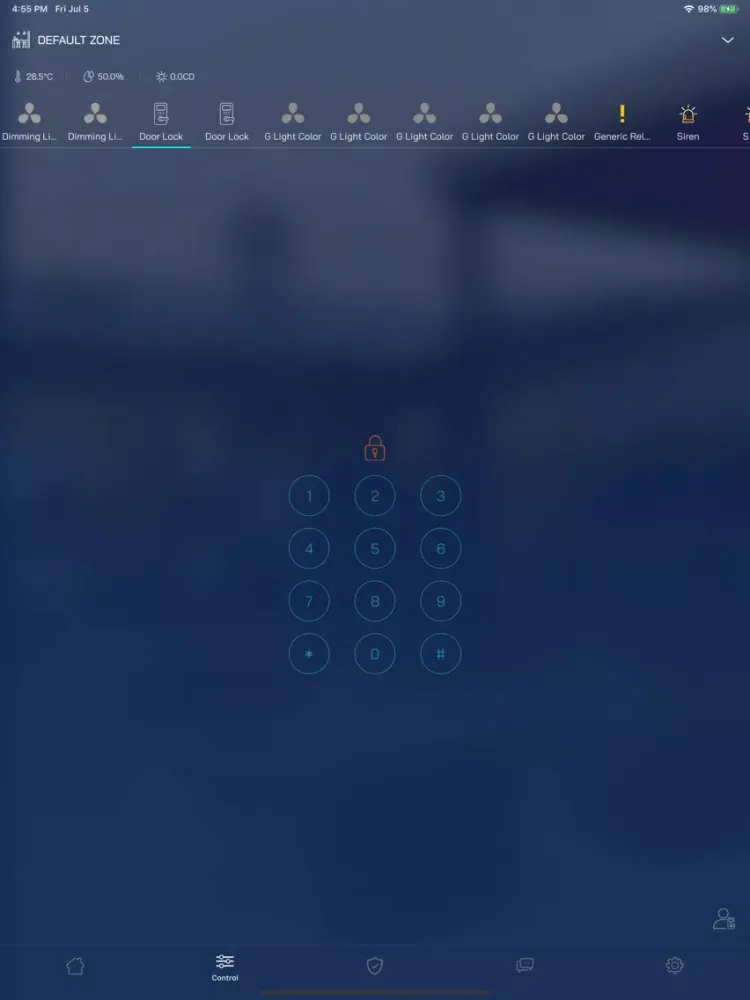 Tangkapan layar Homa Smart iPad 