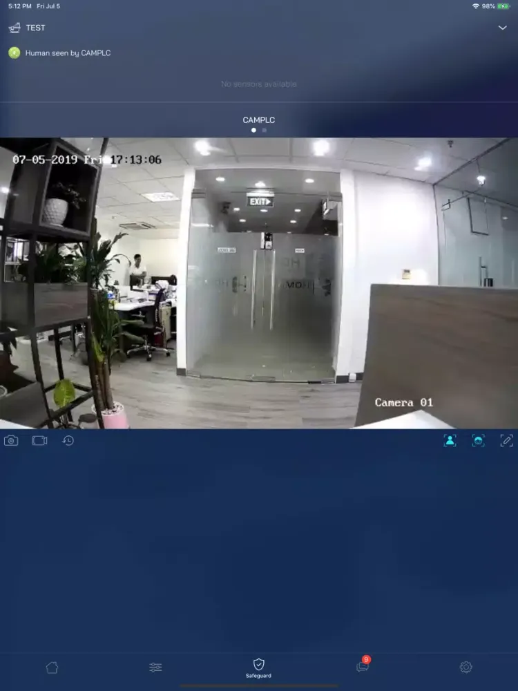 Tangkapan layar Homa Smart iPad 