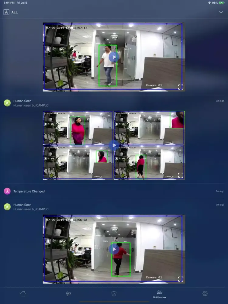 Tangkapan layar Homa Smart iPad 