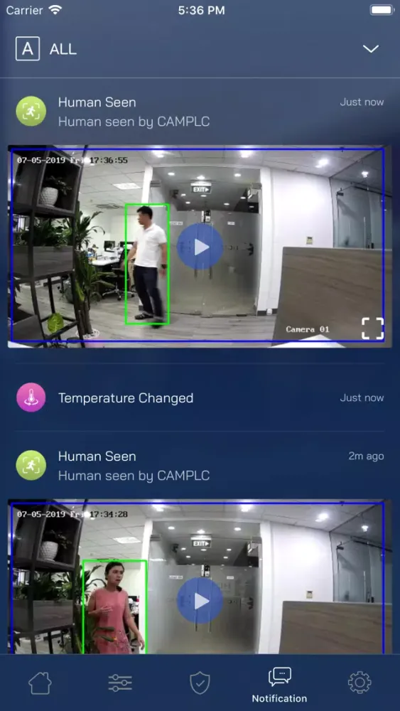 Tangkapan layar Homa Smart