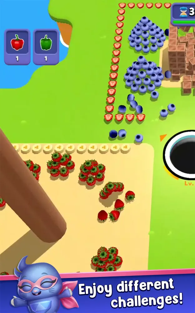 Zrzuty ekranu All in Hole