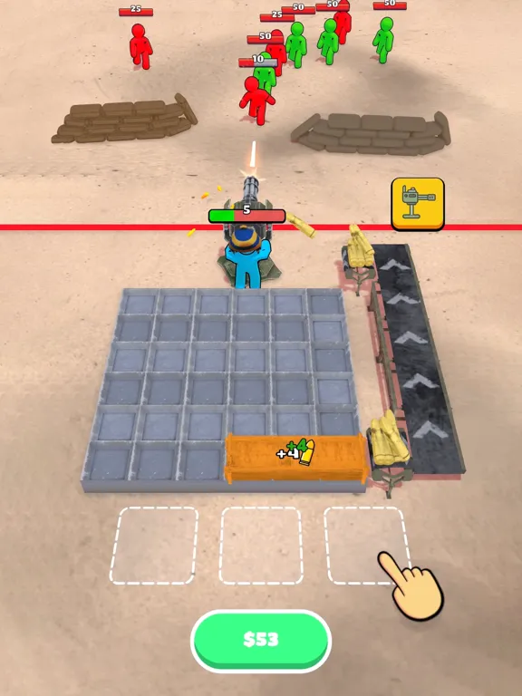 Capturas de pantalla de Ammo Fever: Tower Gun Defense iPad 