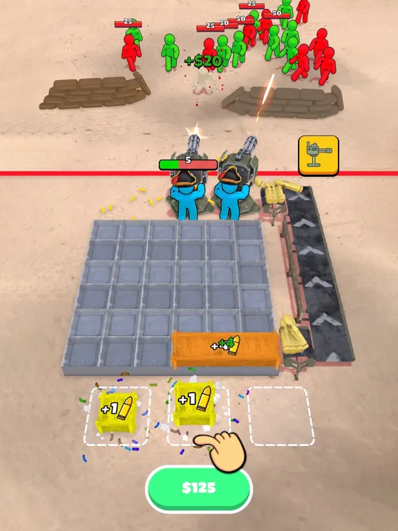 Capturas de pantalla de Ammo Fever: Tower Gun Defense iPad 