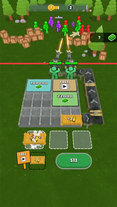 Capturas de pantalla de Ammo Fever: Tower Gun Defense