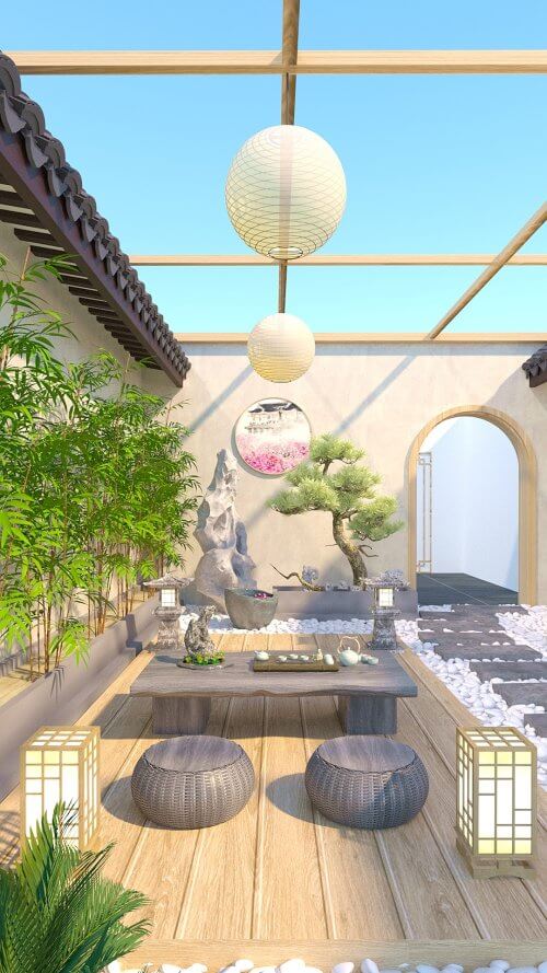 Solitaire Zen Home Design-screenshot-1