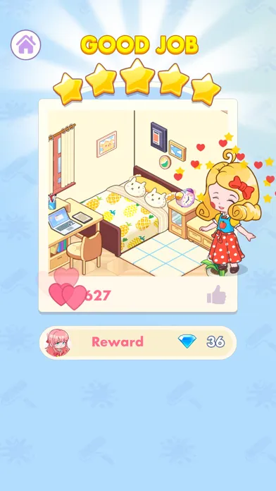 ภาพหน้าจอของ Baby Dress Up: Home Decor