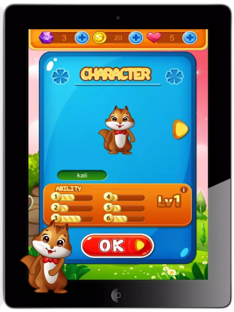 Ảnh chụp màn hình của Flying Squirrel Bubbler : Shooty Skies Kids Games iPad 