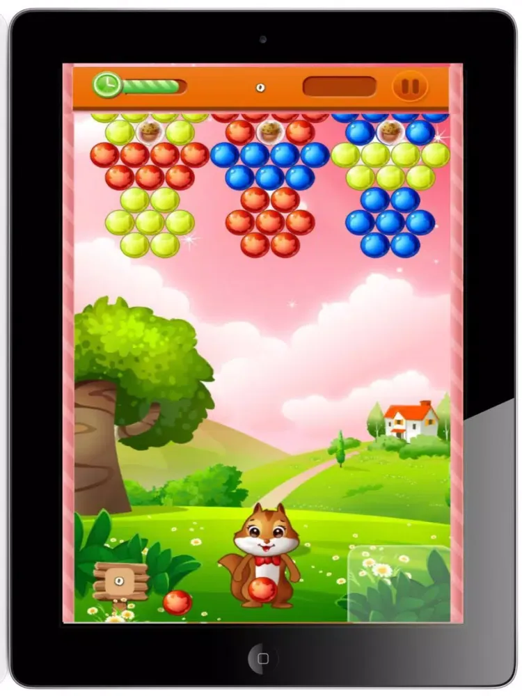 Ảnh chụp màn hình của Flying Squirrel Bubbler : Shooty Skies Kids Games iPad 