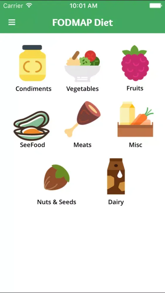 FODMAP Diet Meal Plan & Menu 스크린샷