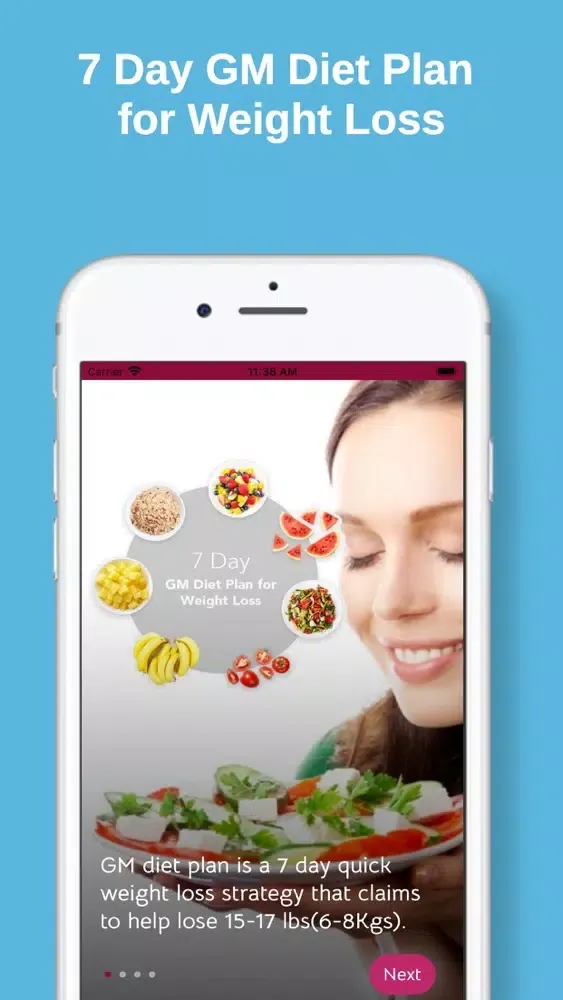 GM Diet : 7 Days Meal Planner Screenshots