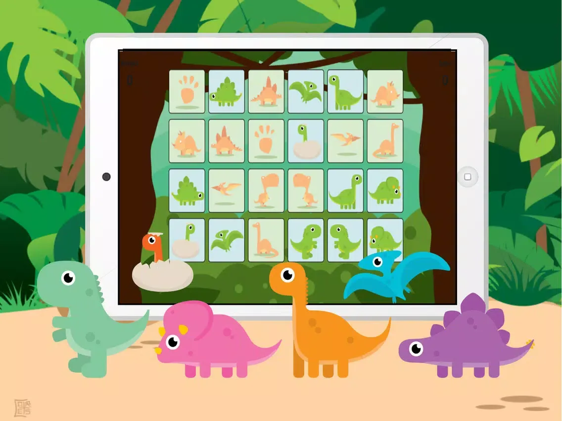 Memory Game for Kids: Kid Memory Games iPad 应用截图