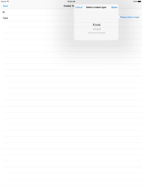OptSpot App iPad  スクリーンショット