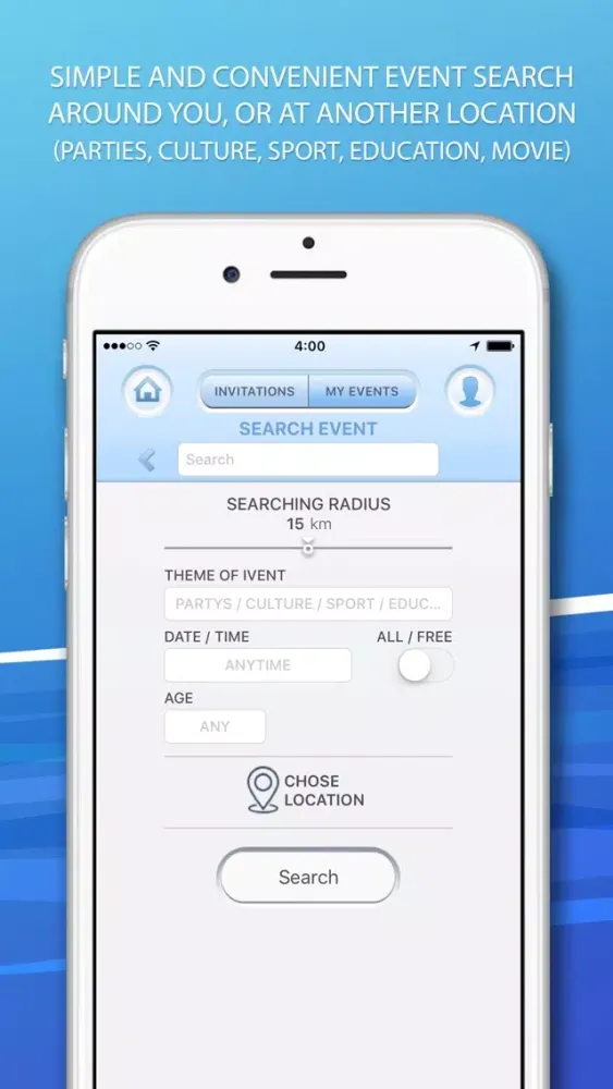 Eventer -all events around you স্ক্রিনশট