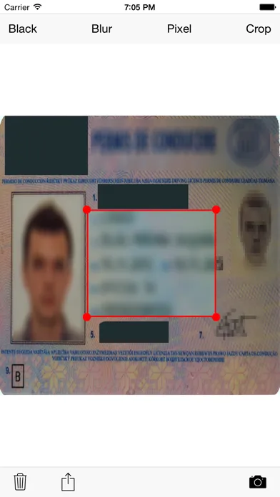 Redacted - easy way to redact part of an image應用截圖