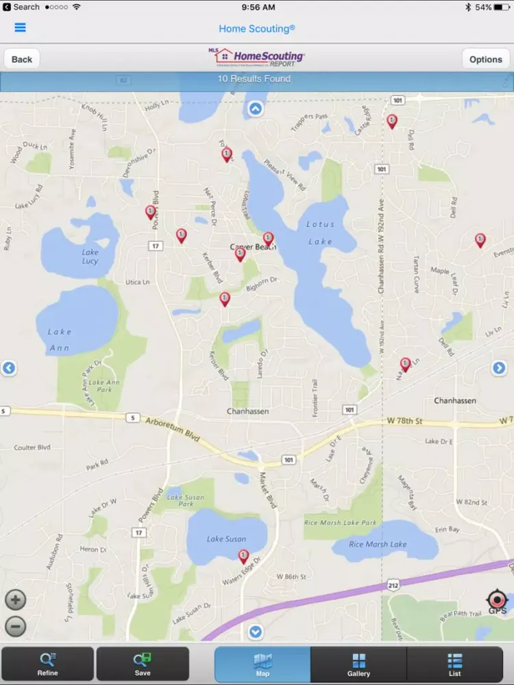 Home Scouting iPad  سکرین شاٹس