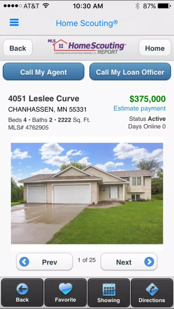 Home Scouting سکرین شاٹس