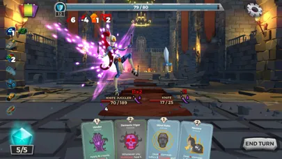 Tangkapan skrin Dungeon Tales : RPG Card Game