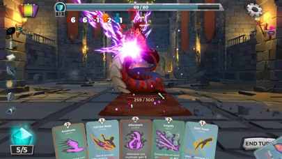 Tangkapan skrin Dungeon Tales : RPG Card Game