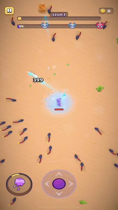 Tangkapan skrin Wizard Hero - Magic Survival