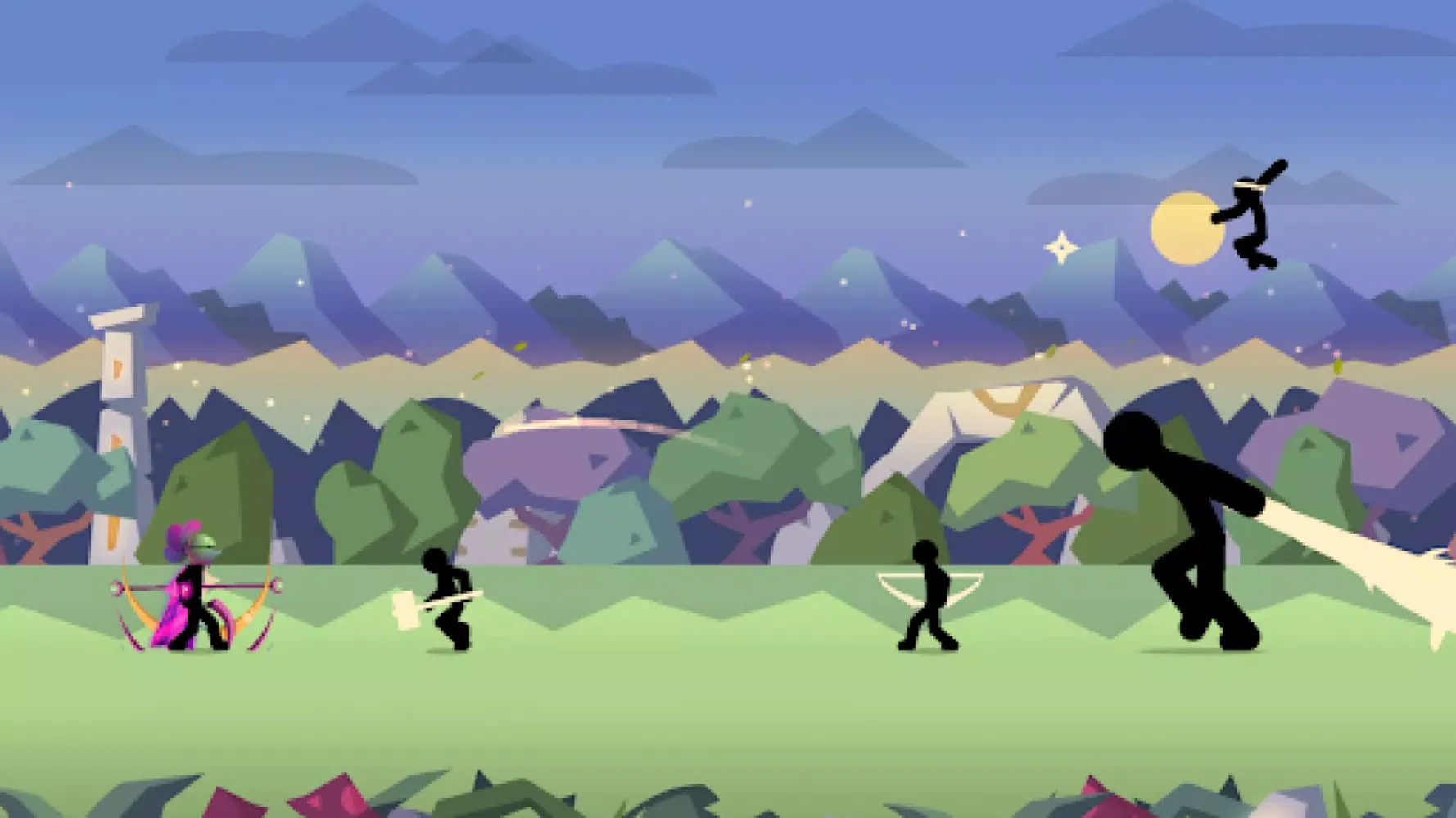Stick Fight: Shadow Archer Screenshots