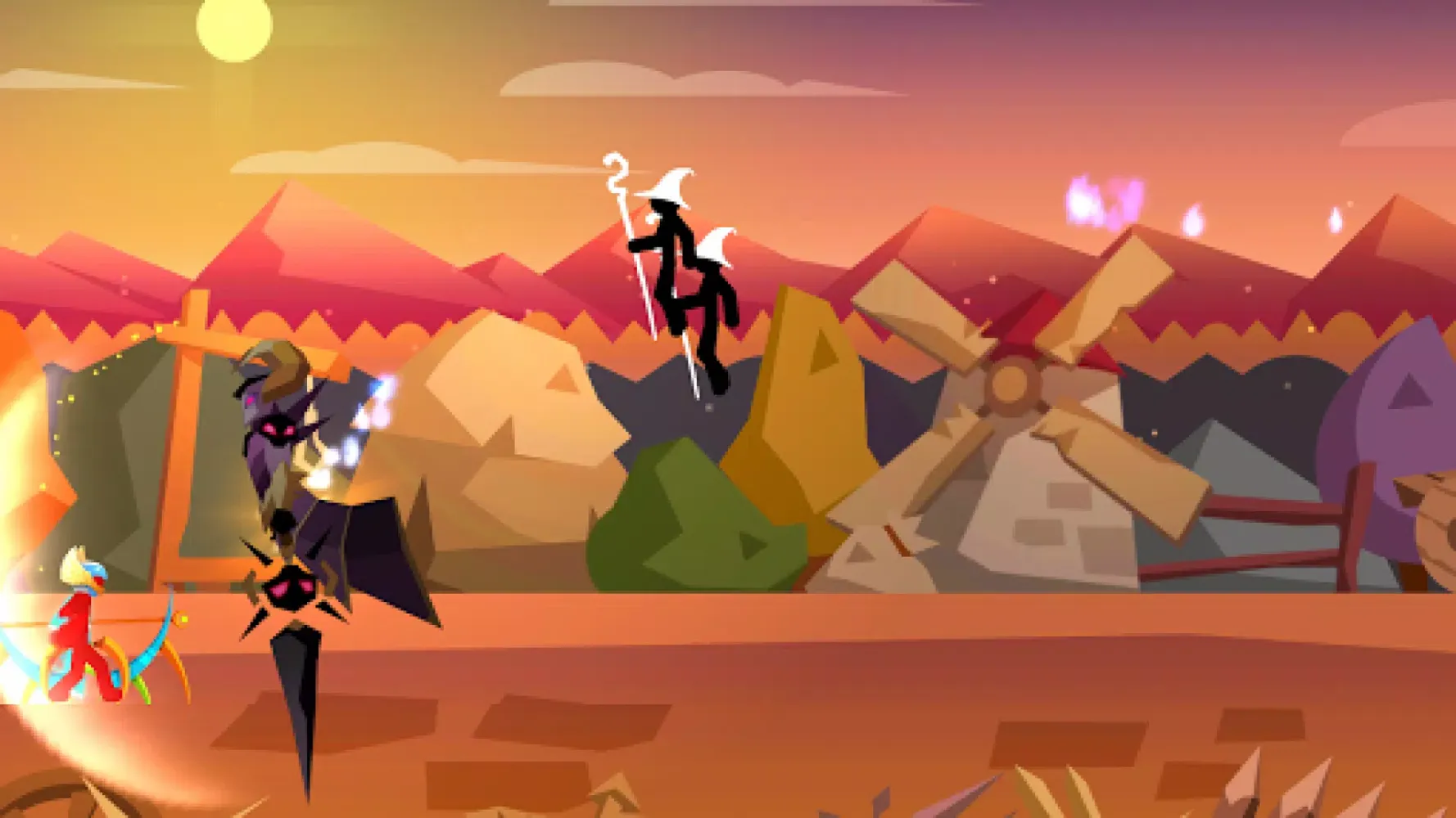 Stick Fight: Shadow Archer Screenshots